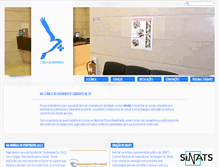 Tablet Screenshot of clinicadomovimento.pt